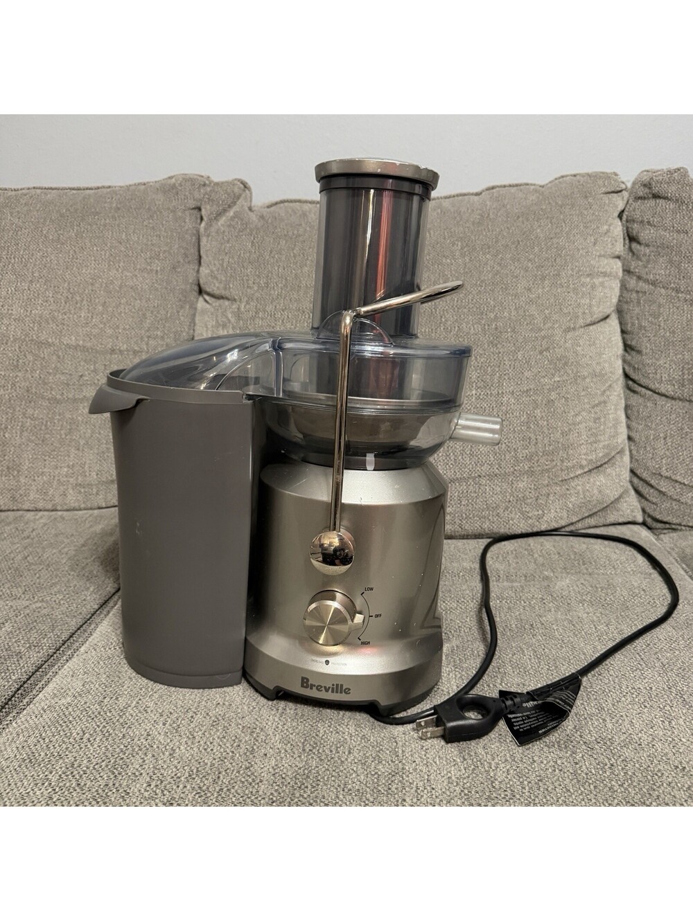 Breville BJE430SIL Juice Fountain Cold Extraction Juicer